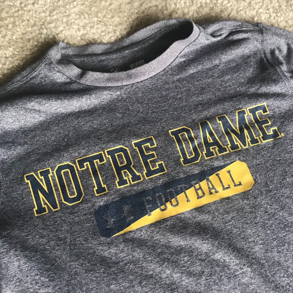 Men's Under Armour Notre Dame Football Shirt